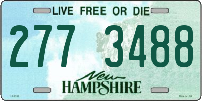 NH license plate 2773488