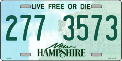 NH license plate 2773573
