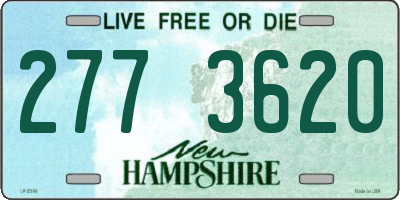 NH license plate 2773620