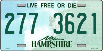 NH license plate 2773621