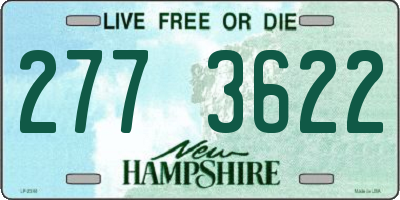 NH license plate 2773622