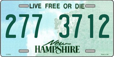 NH license plate 2773712