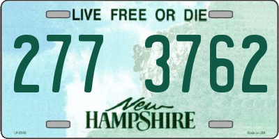 NH license plate 2773762