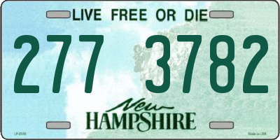 NH license plate 2773782