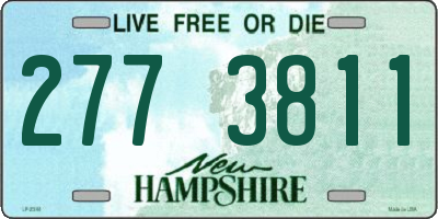 NH license plate 2773811