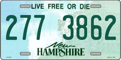 NH license plate 2773862