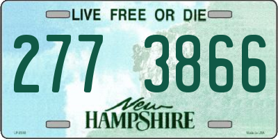 NH license plate 2773866