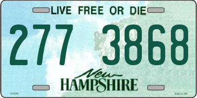 NH license plate 2773868