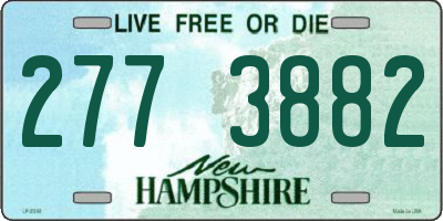 NH license plate 2773882