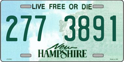 NH license plate 2773891