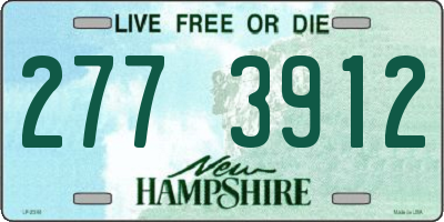 NH license plate 2773912