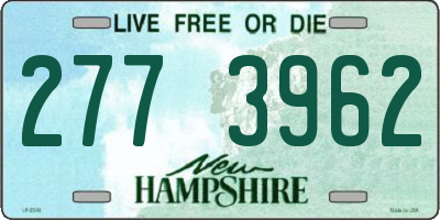 NH license plate 2773962