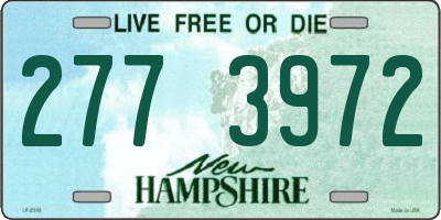 NH license plate 2773972