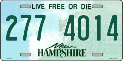 NH license plate 2774014