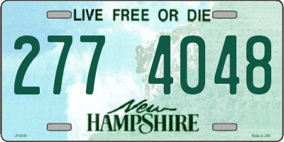 NH license plate 2774048