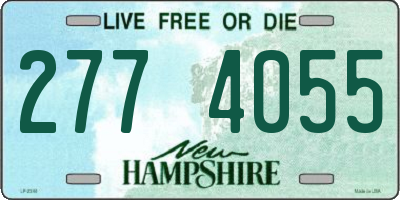 NH license plate 2774055
