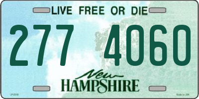 NH license plate 2774060
