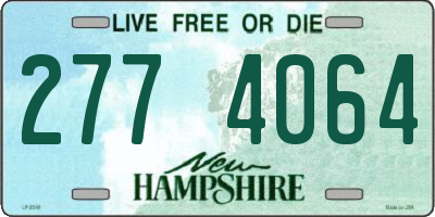 NH license plate 2774064