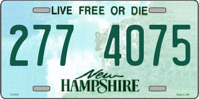 NH license plate 2774075