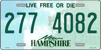 NH license plate 2774082