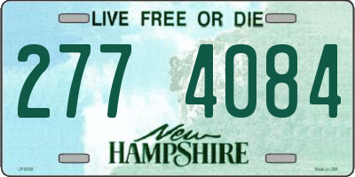 NH license plate 2774084