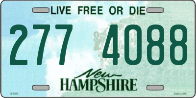 NH license plate 2774088