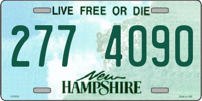 NH license plate 2774090