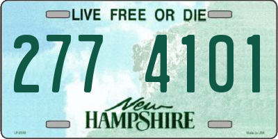 NH license plate 2774101