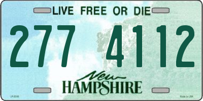 NH license plate 2774112