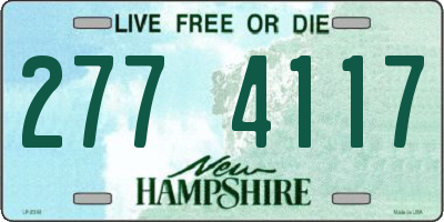 NH license plate 2774117