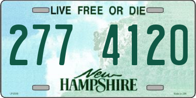 NH license plate 2774120