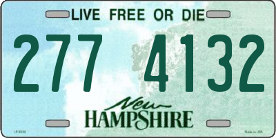 NH license plate 2774132