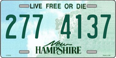 NH license plate 2774137