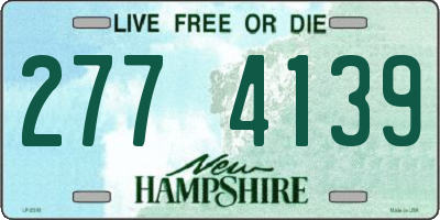 NH license plate 2774139