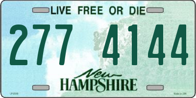 NH license plate 2774144