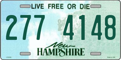 NH license plate 2774148