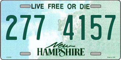 NH license plate 2774157