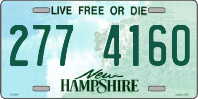 NH license plate 2774160