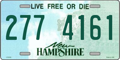 NH license plate 2774161