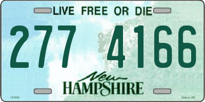 NH license plate 2774166