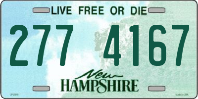 NH license plate 2774167