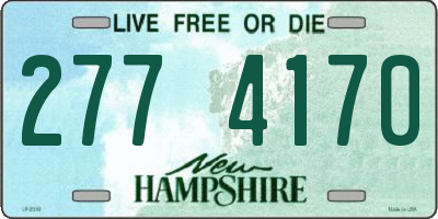 NH license plate 2774170