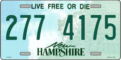 NH license plate 2774175