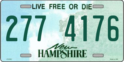 NH license plate 2774176