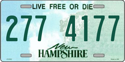 NH license plate 2774177