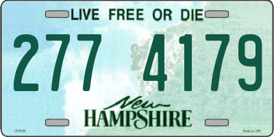 NH license plate 2774179