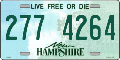 NH license plate 2774264