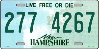 NH license plate 2774267