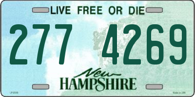 NH license plate 2774269