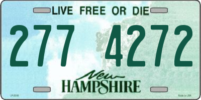 NH license plate 2774272